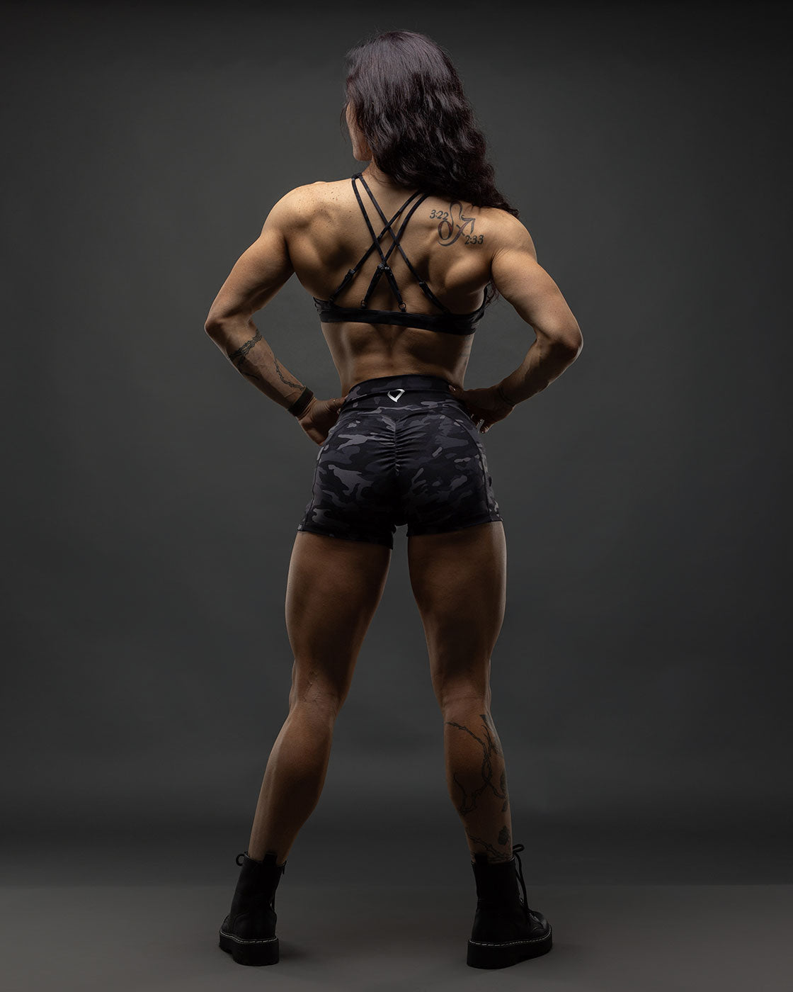 Luxe Dark Camo Shorts