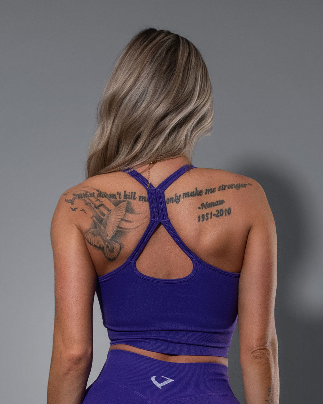 Bliss Crop Purple