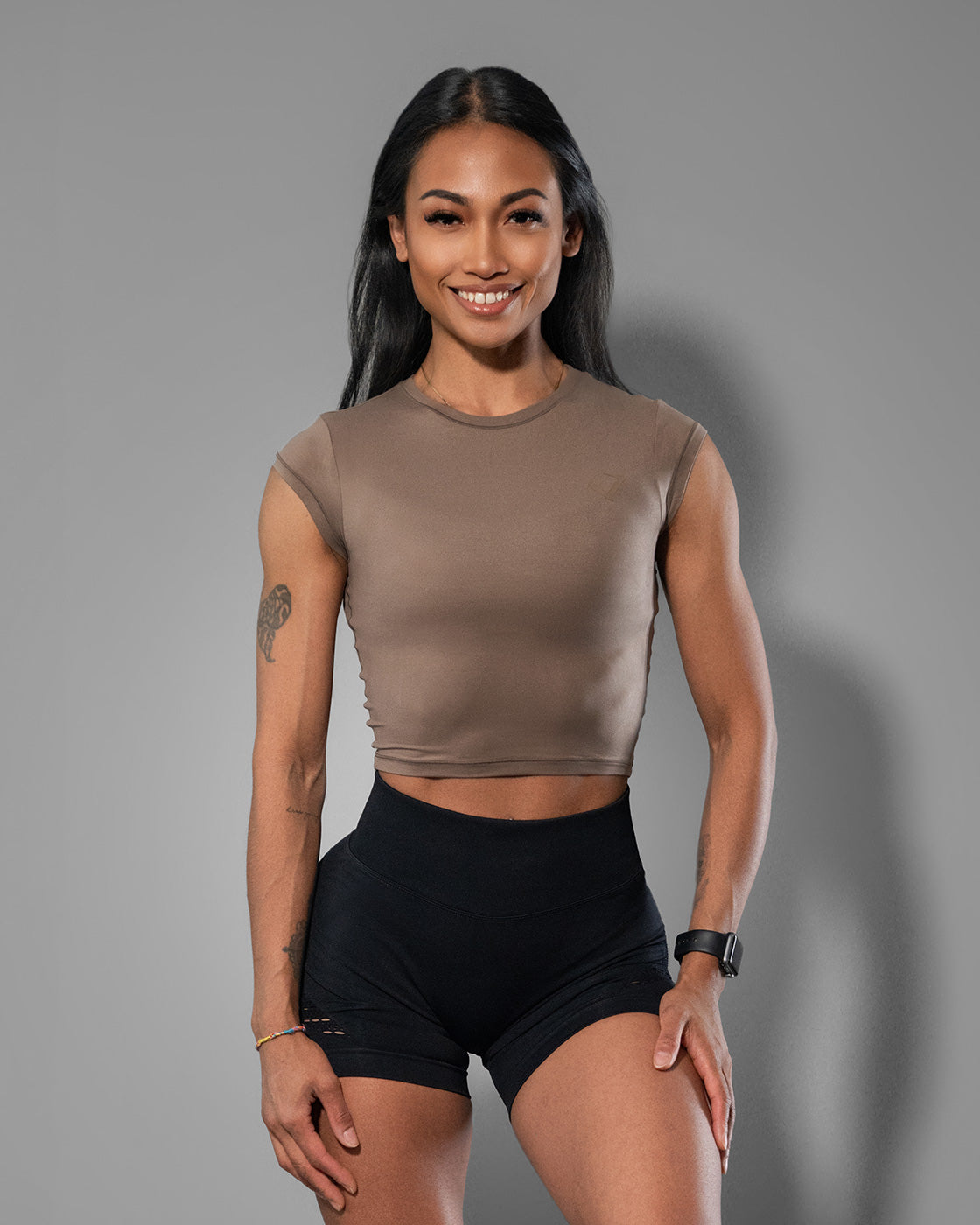 Tease Crop - Tan