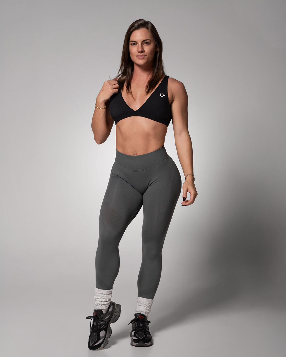 Synergy Gray Seamless Leggings