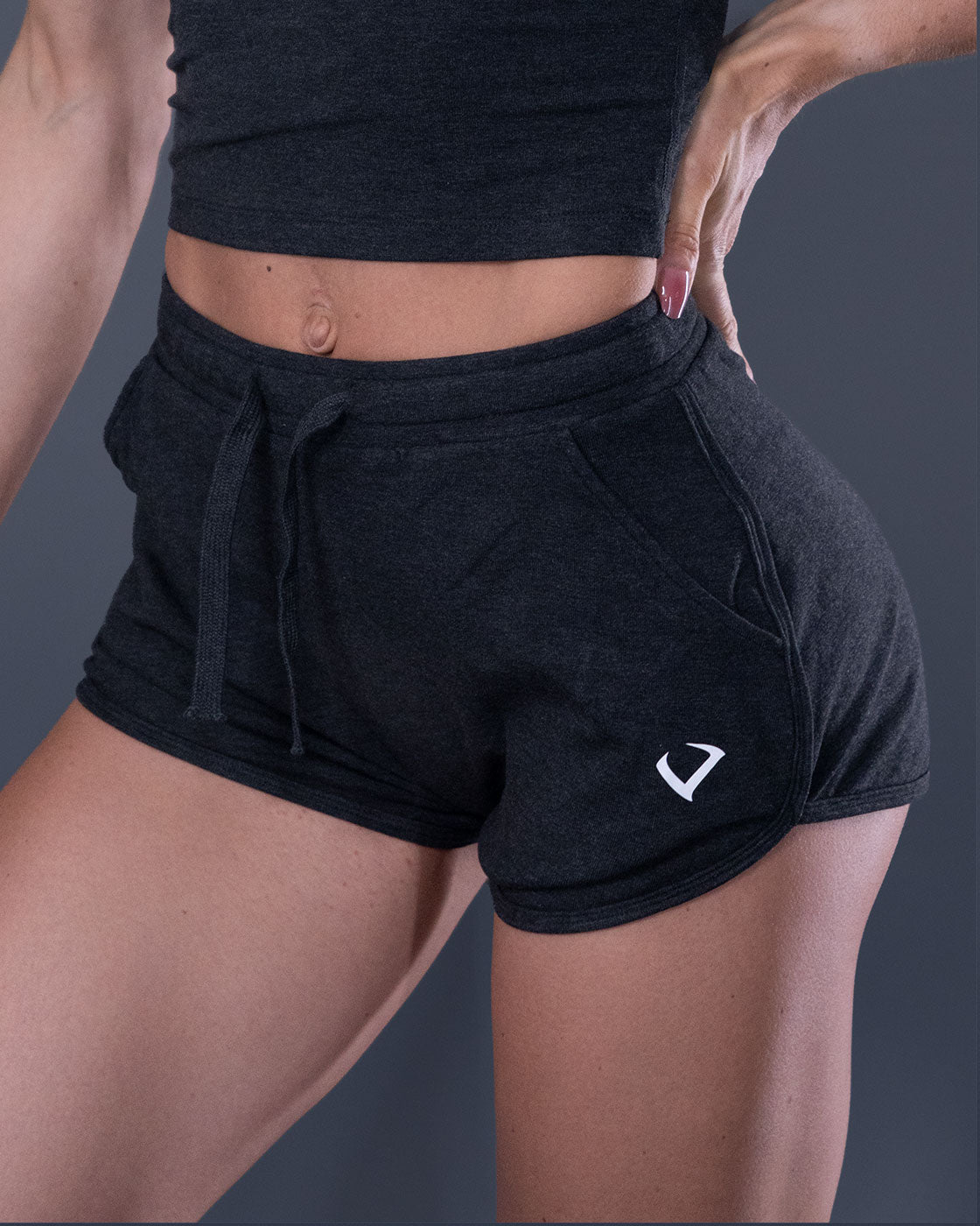 Loungerie Shorts Charcoal