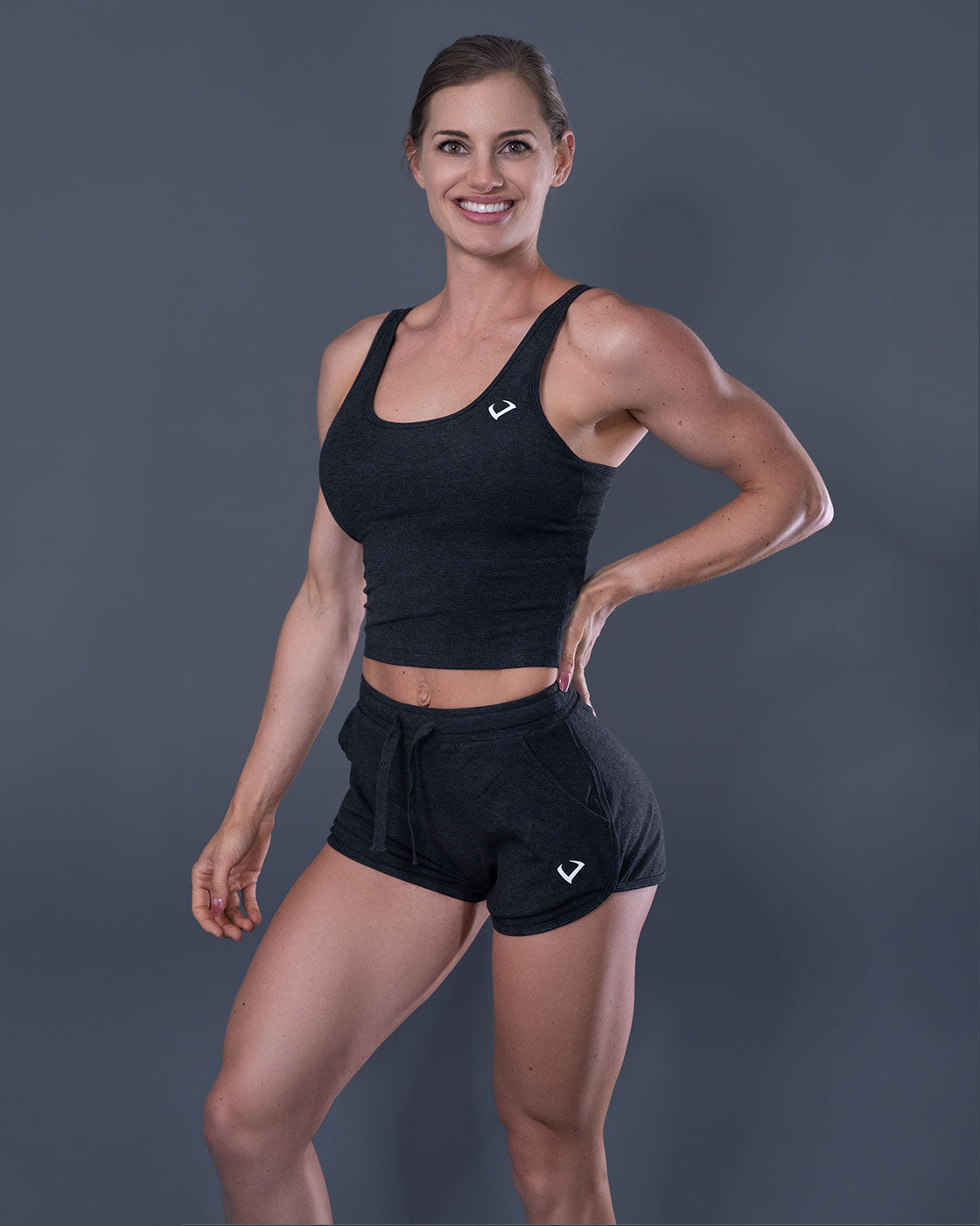 Loungerie Shorts Charcoal