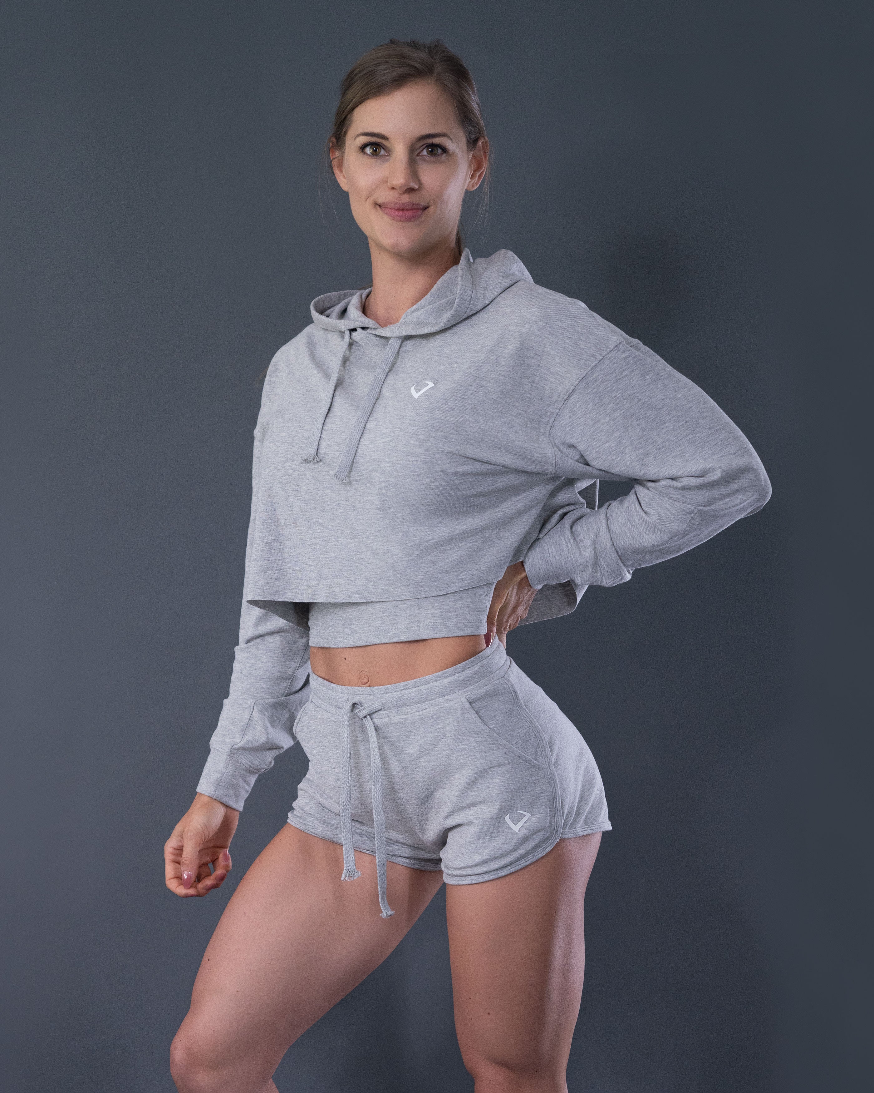 Loungerie Shorts Light Grey