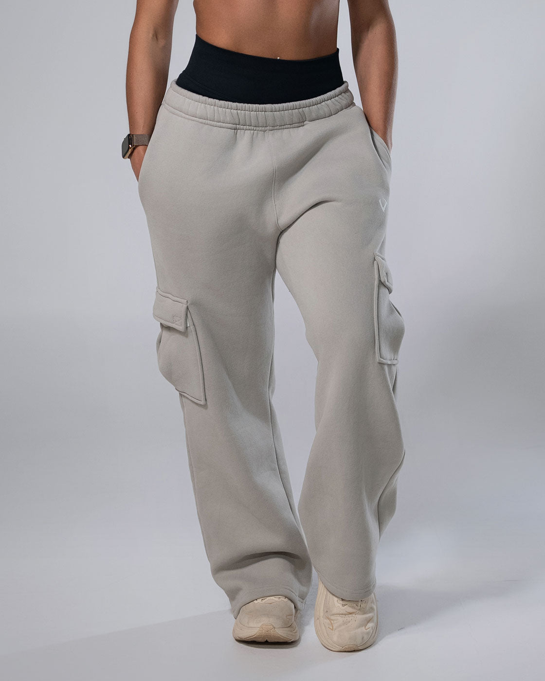 Royalty Cargo Sweats Beige