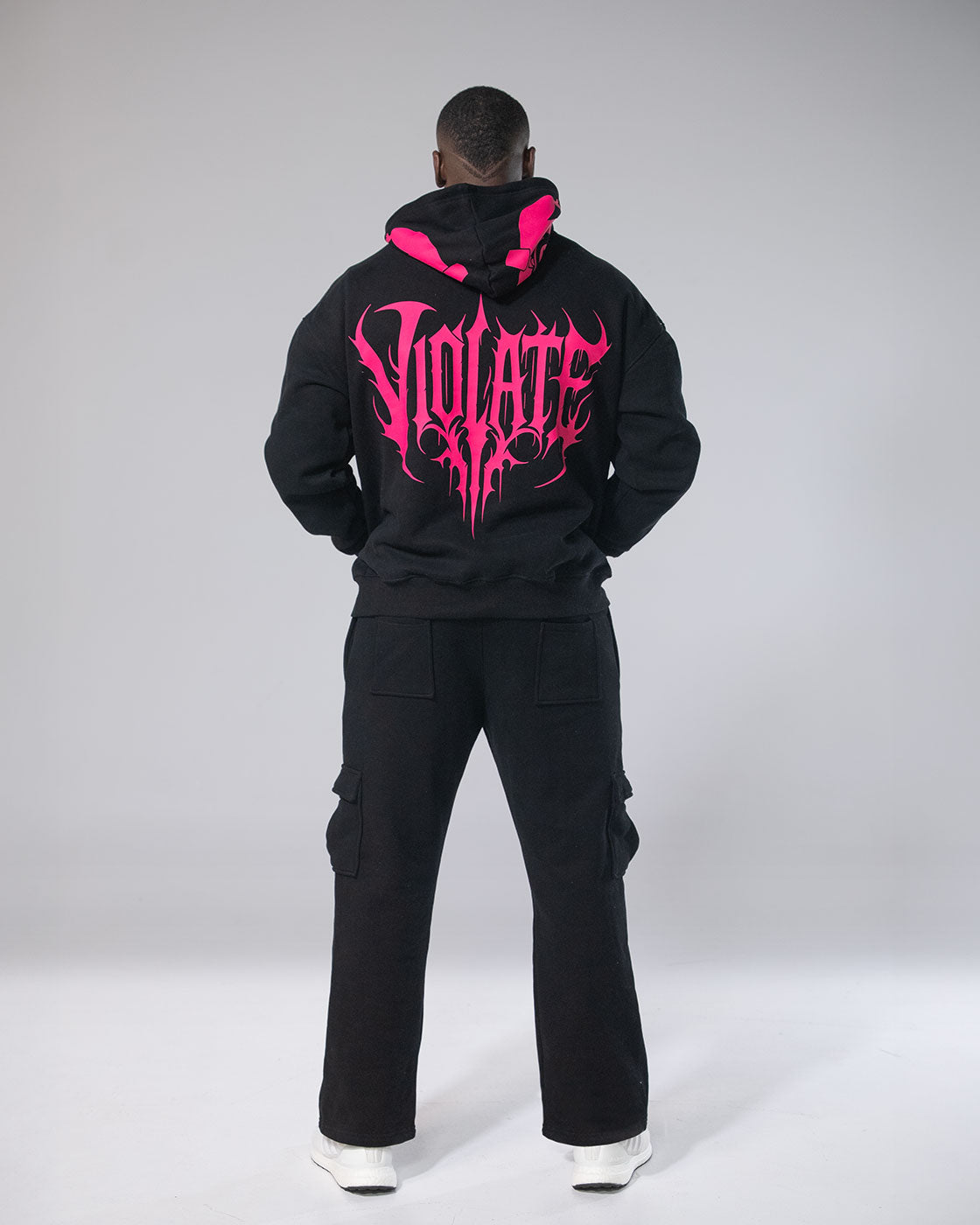 Royalty Cargo Sweats Black