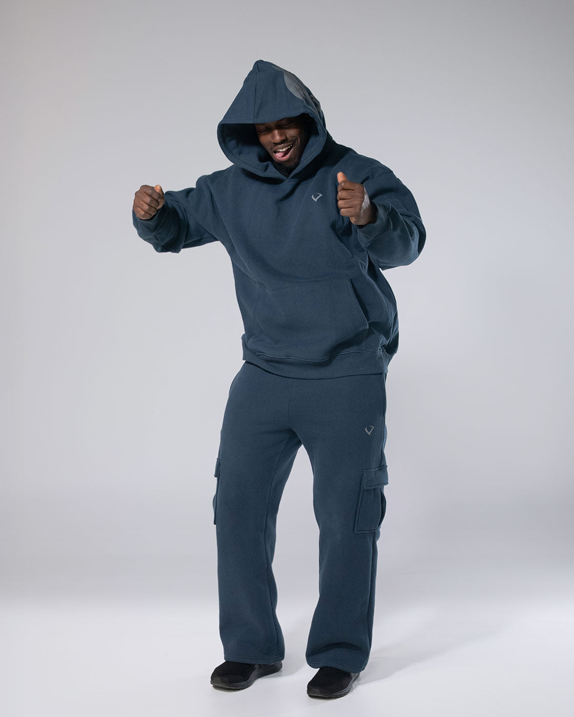 Royalty Cargo Sweats Navy Blue