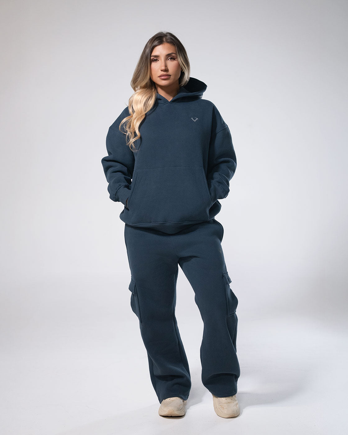 Royalty Cargo Sweats Navy Blue