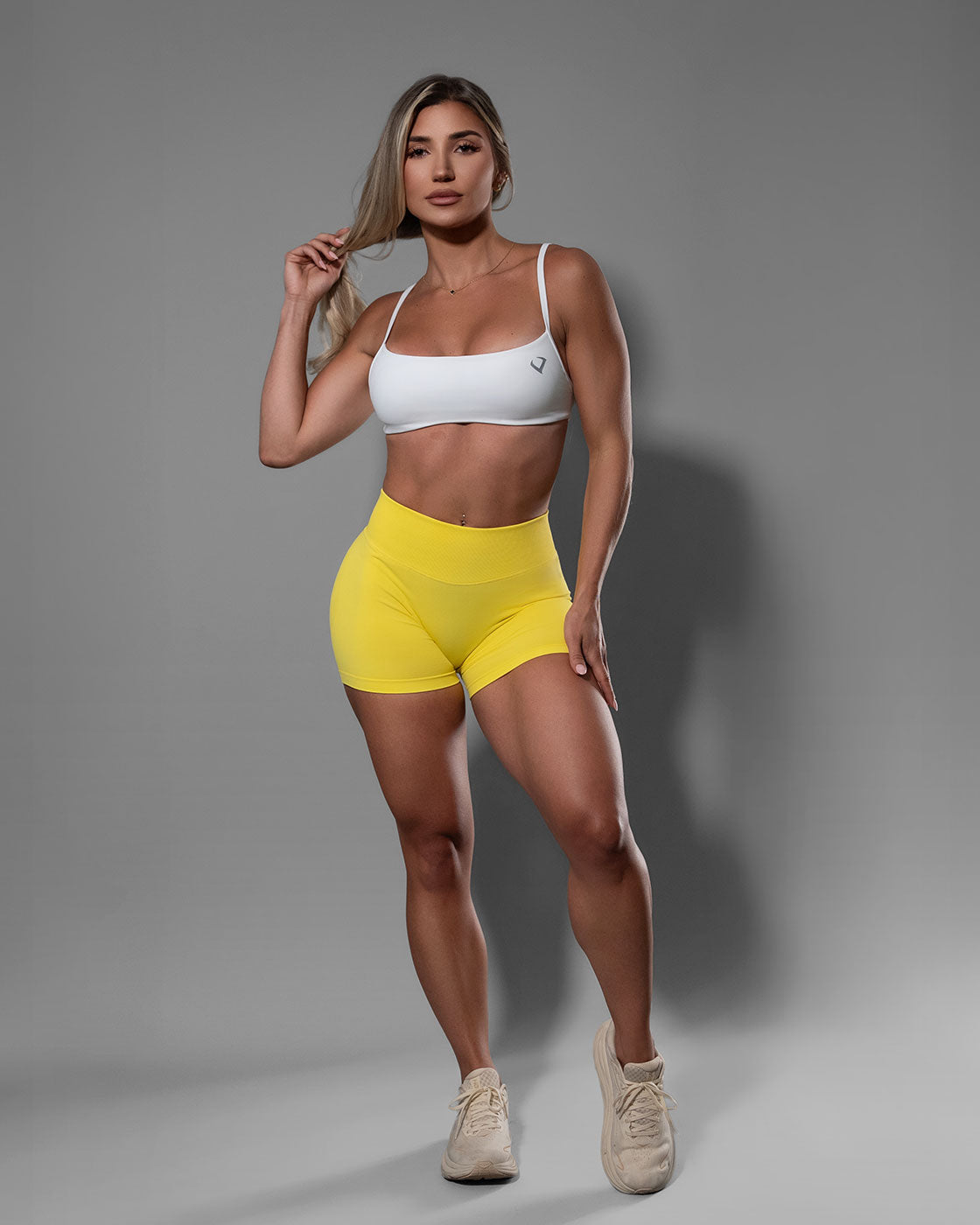 Bliss Seamless Shorts Yellow