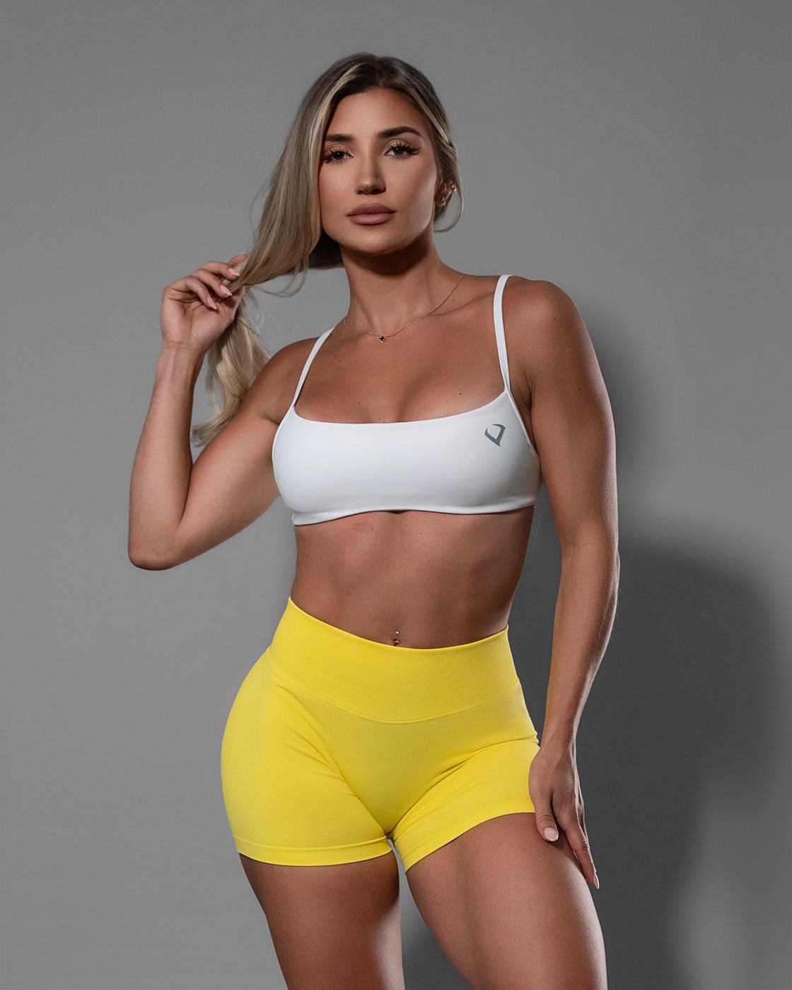 Bliss Seamless Shorts Yellow