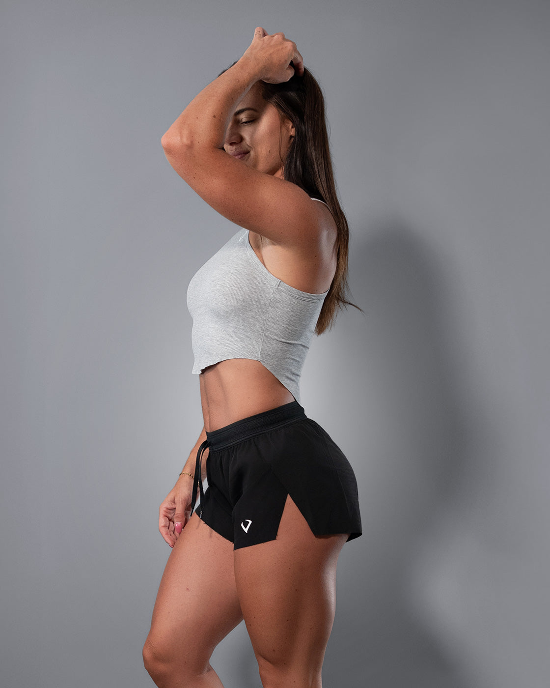 Essential Crop Top - Gray