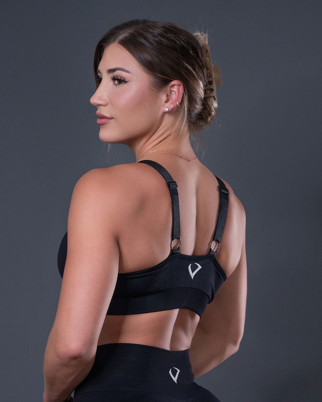 Synergy Essential Black Sports Bra