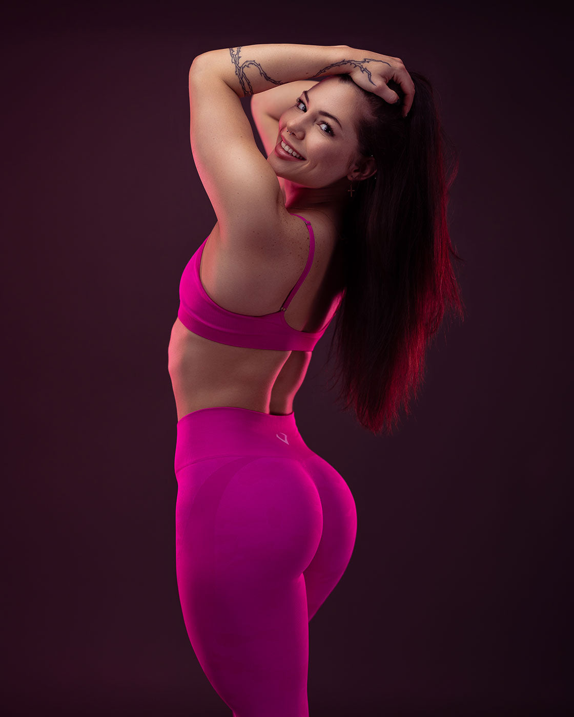 Synergy Pink Camo Seamless Leggings