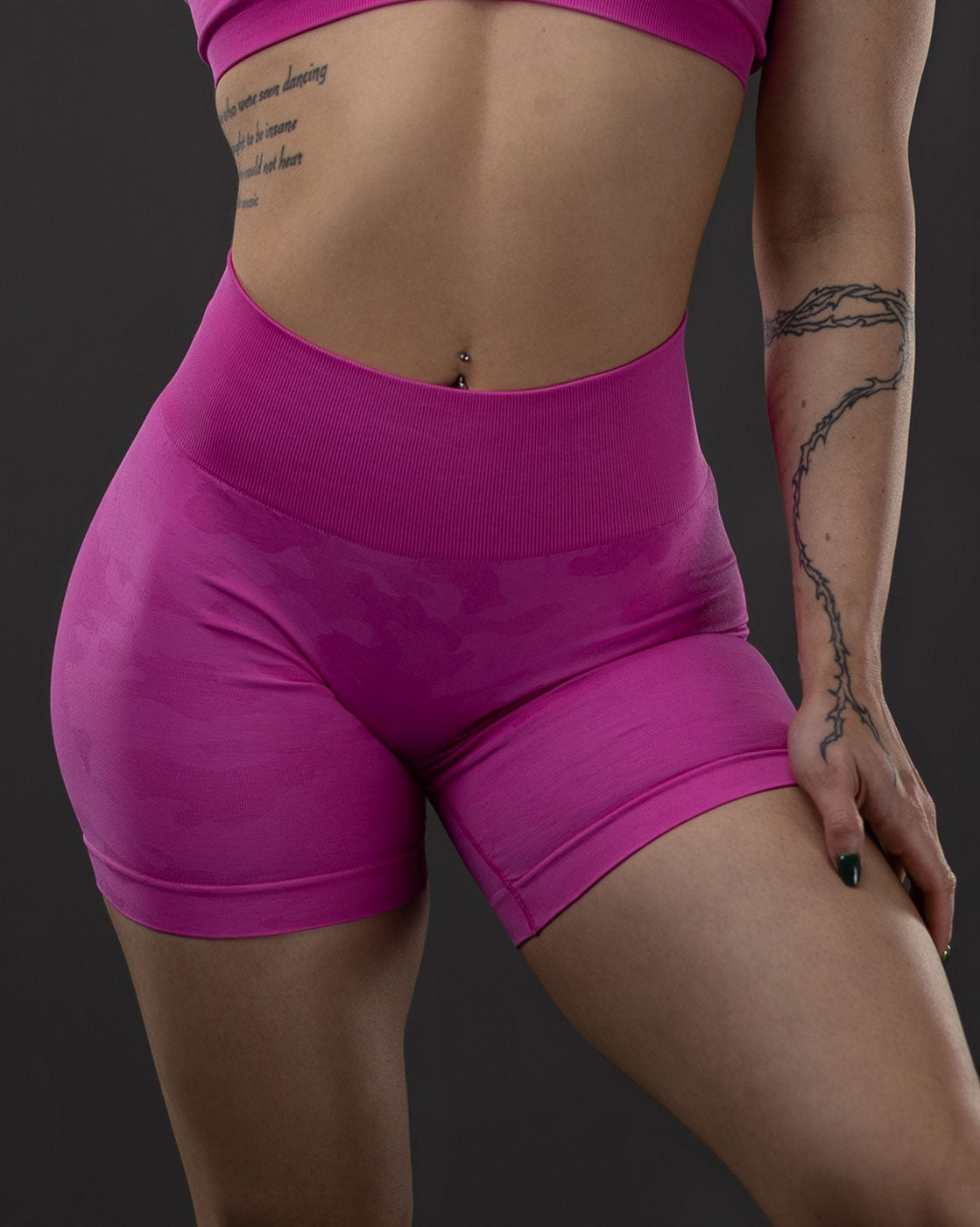 Synergy Pink Camo Seamless Shorts