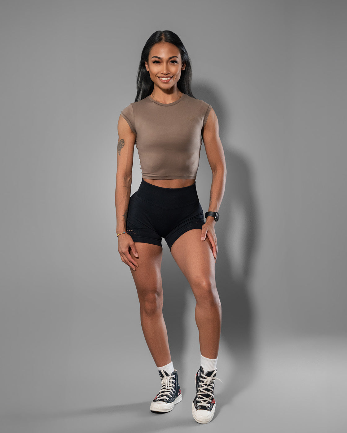 Tease Crop - Tan