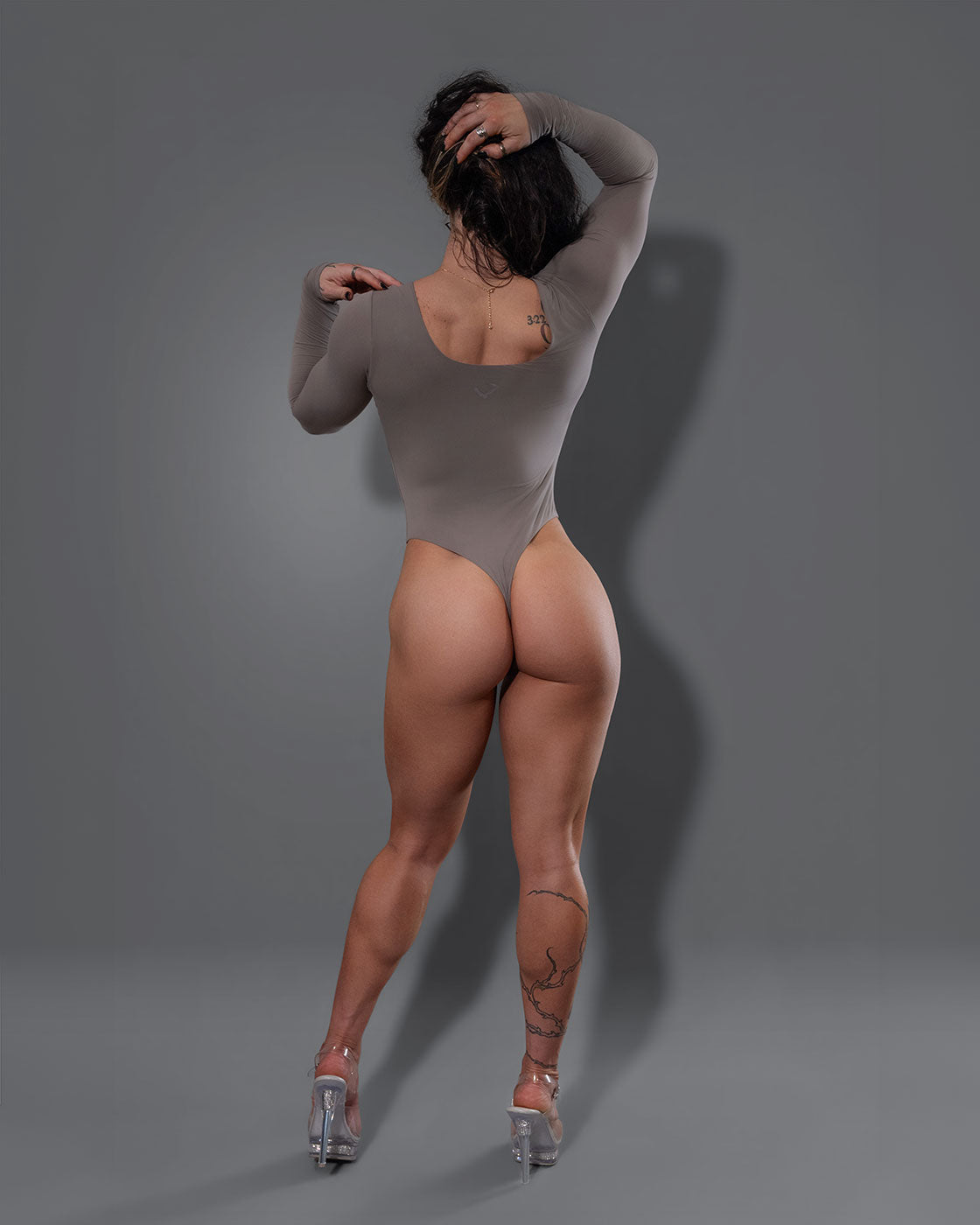 Tease Bodysuit Taupe