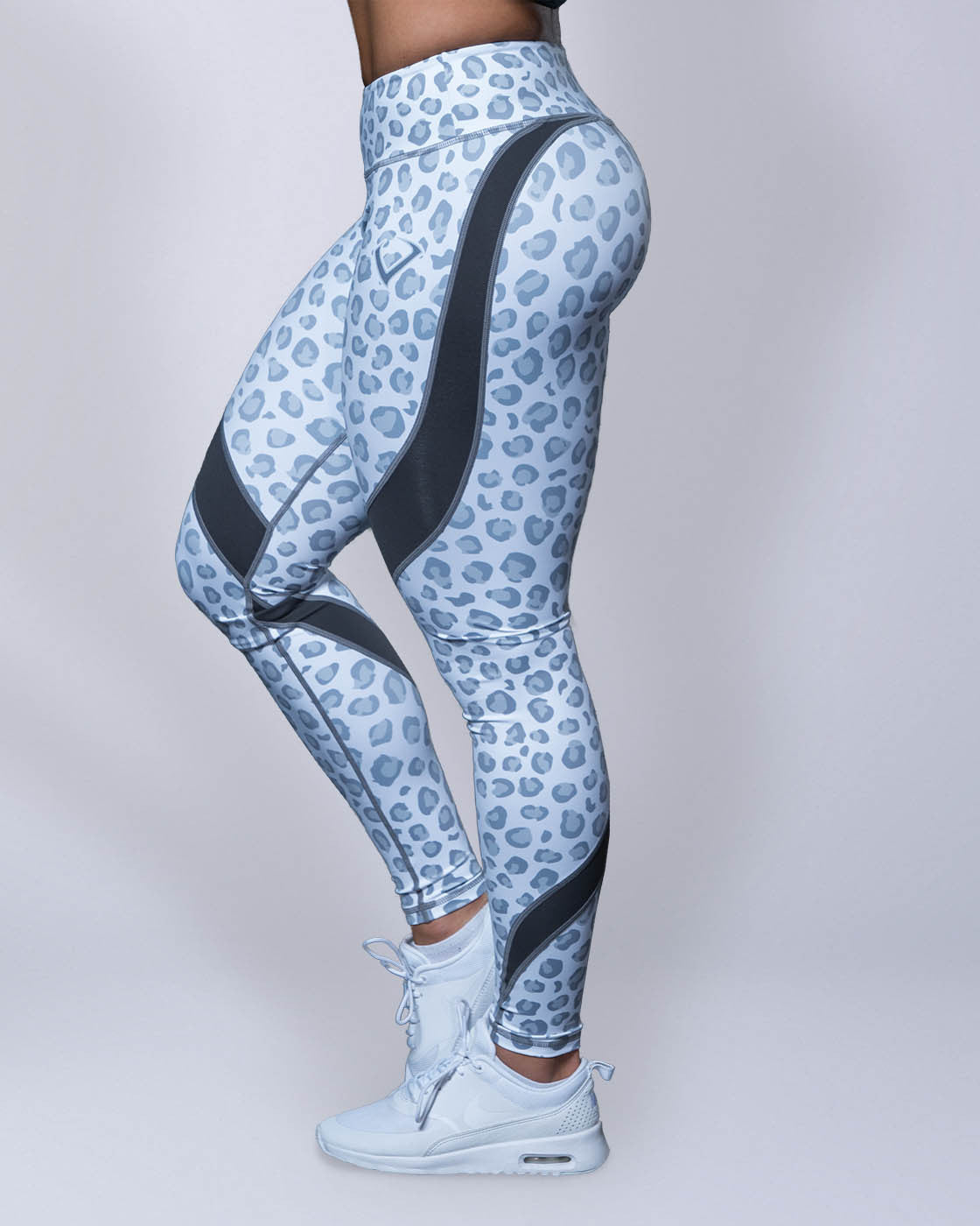 White Leopard Leggings - Violate The Dress Code