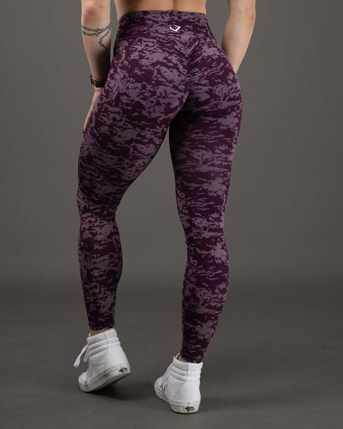 Vice Purple Camo Leggings