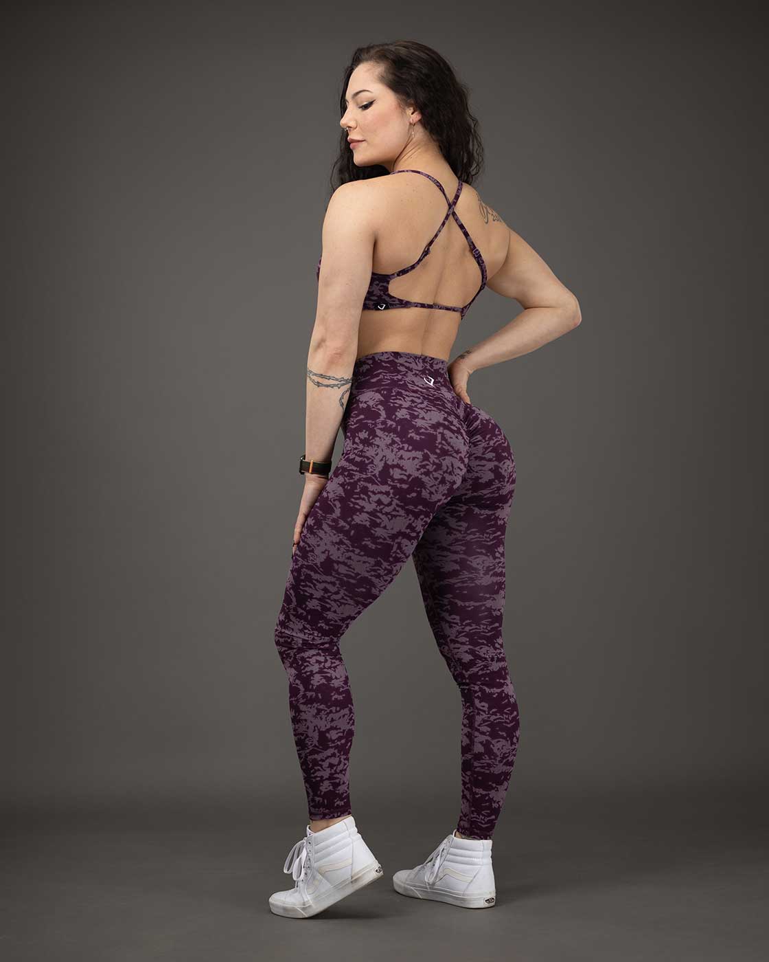 Vice Purple Camo Leggings