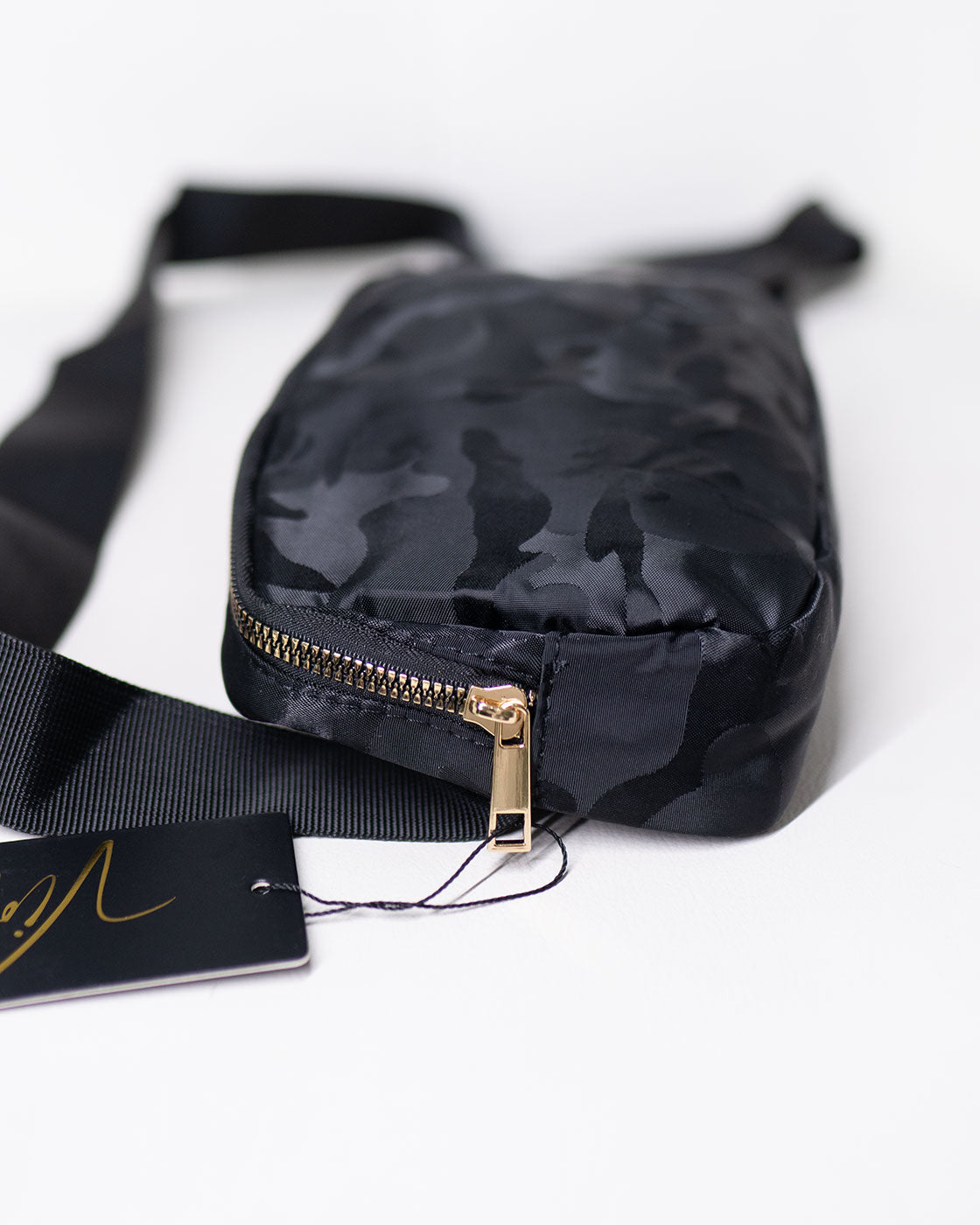 Embrace the Fanny: The Black Camo Fanny Pack from Violate the Dress Code