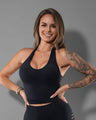 Synergy Courtside Halter - Black
