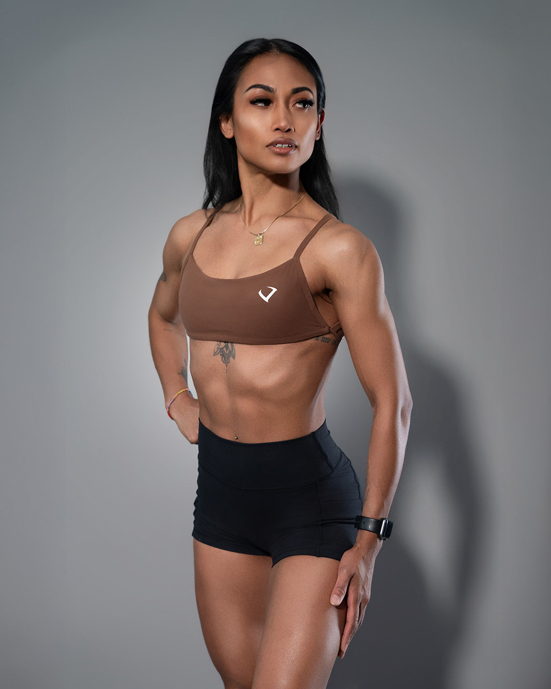 Luxe Black Pocket Shorts