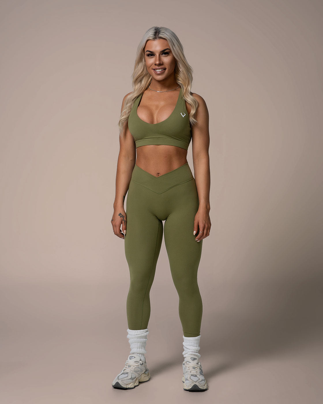 Allure Leggings - Olive