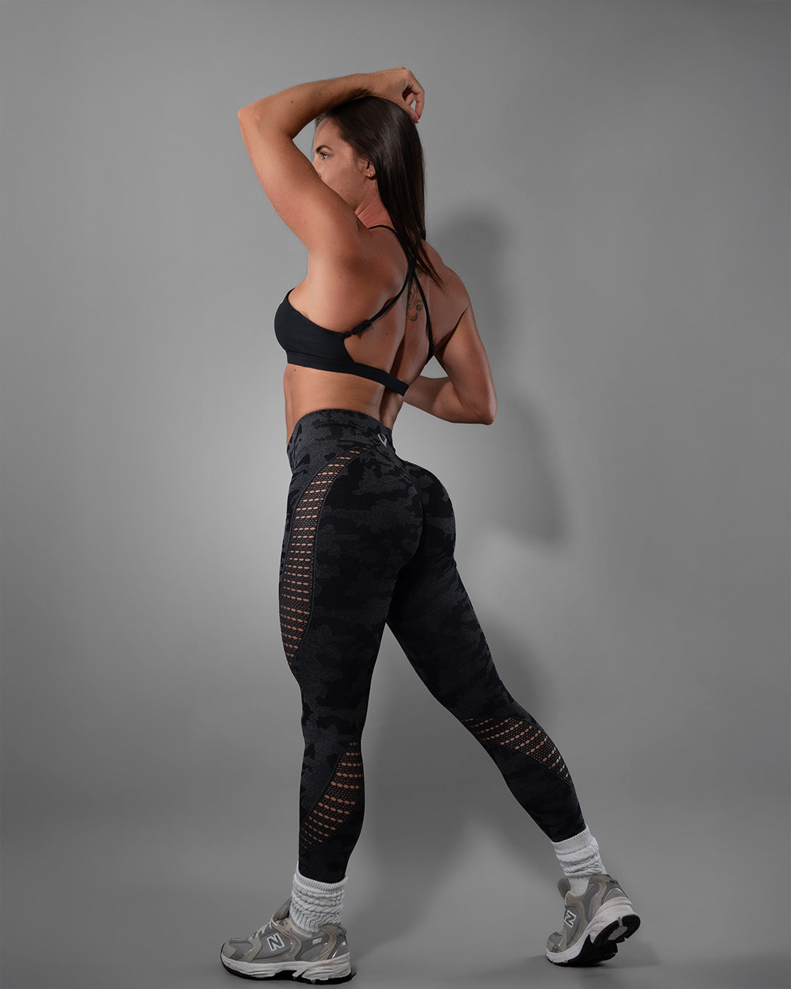 Synergy Black Camo Seamless Leggings