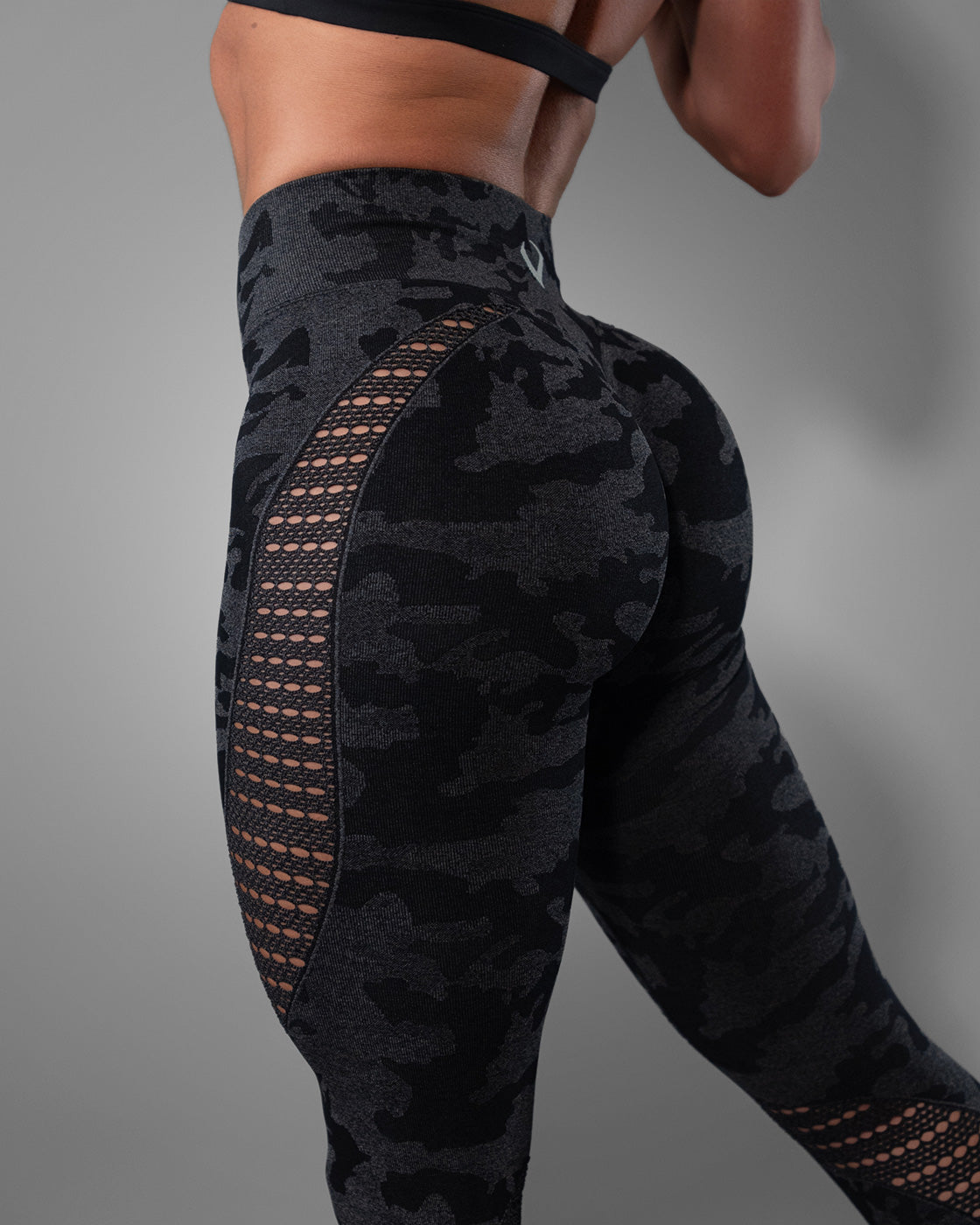 Synergy Black Camo Seamless Leggings