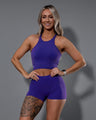 Bliss Crop Purple