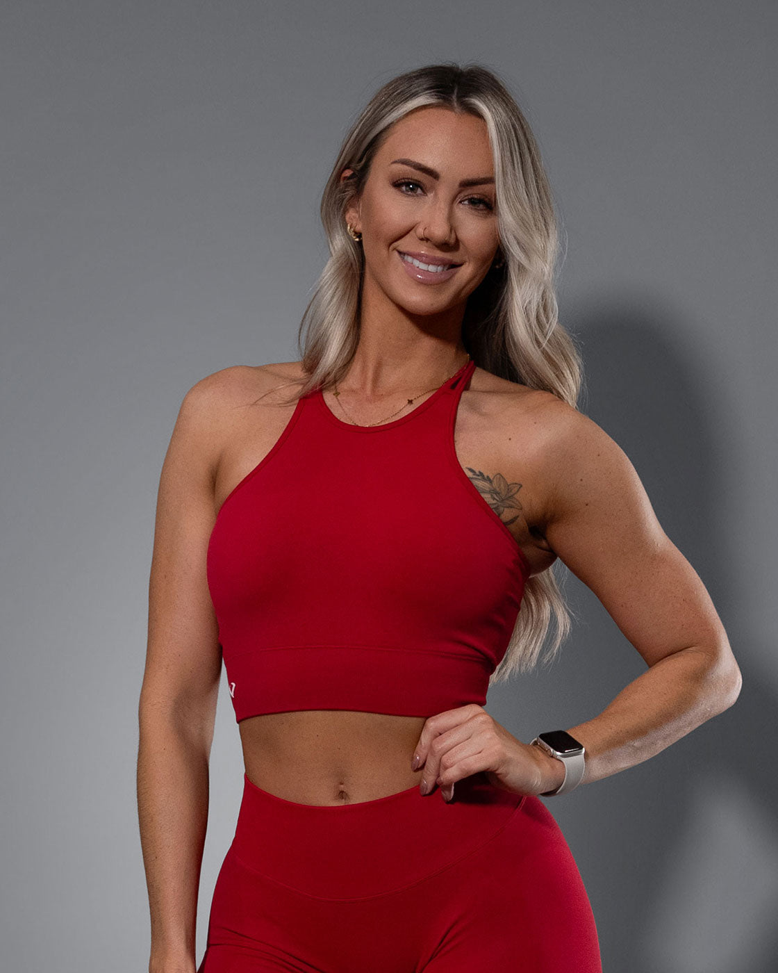 Bliss Crop Red