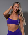 Backless Baddie Bandeau - Purple