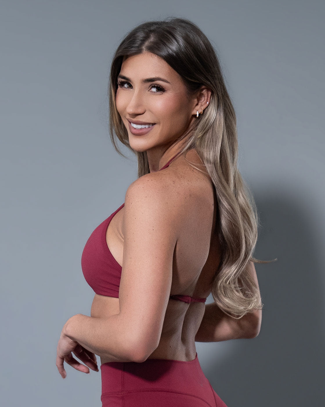 Affair Halter - Crimson