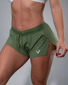 Gym Crush Shorts Olive