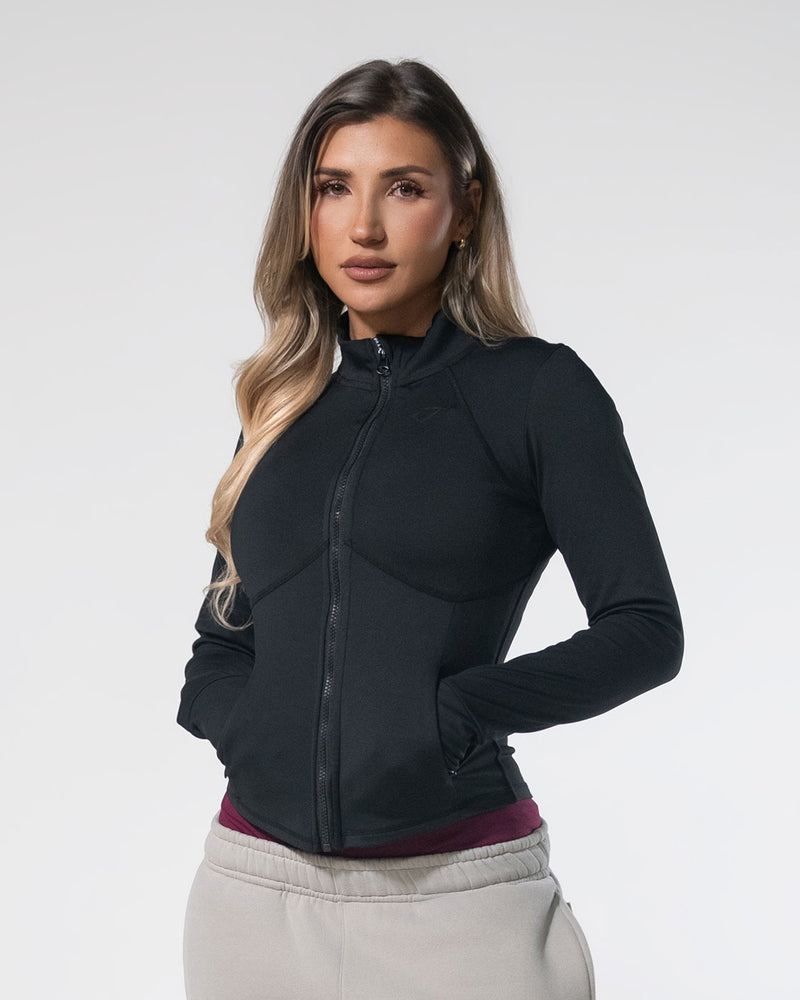VDC Hourglass Zip in Black