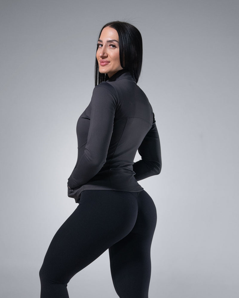 VDC Hourglass Zip in Gray