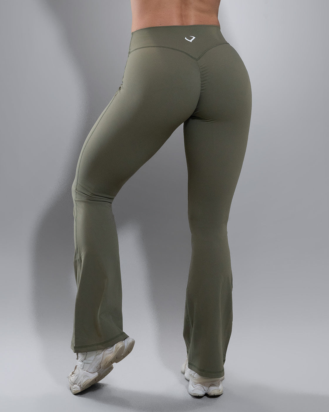 Flare Leggings Olive