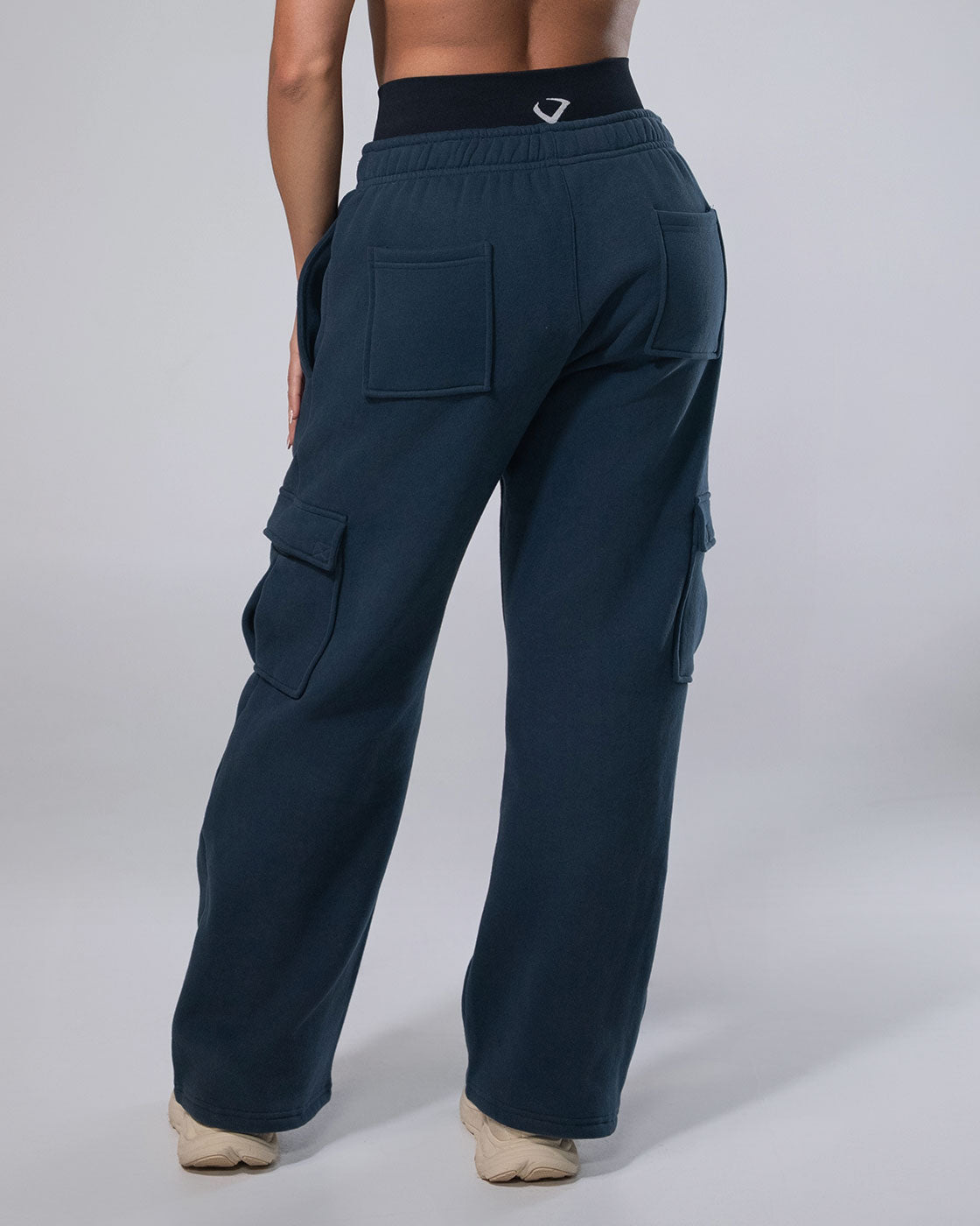 Royalty Cargo Sweats Navy Blue