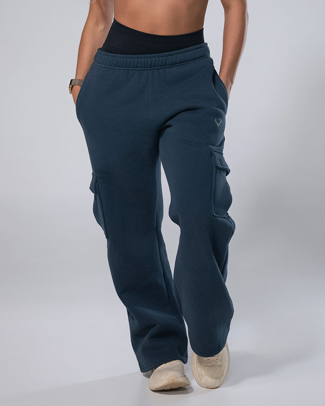 Royalty Cargo Sweats Navy Blue