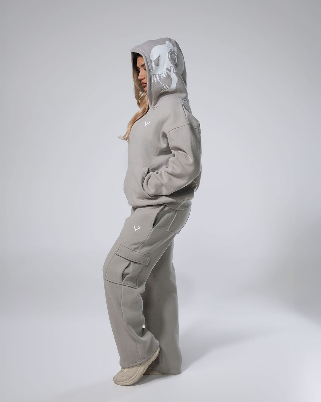 Royalty Cargo Sweats Beige