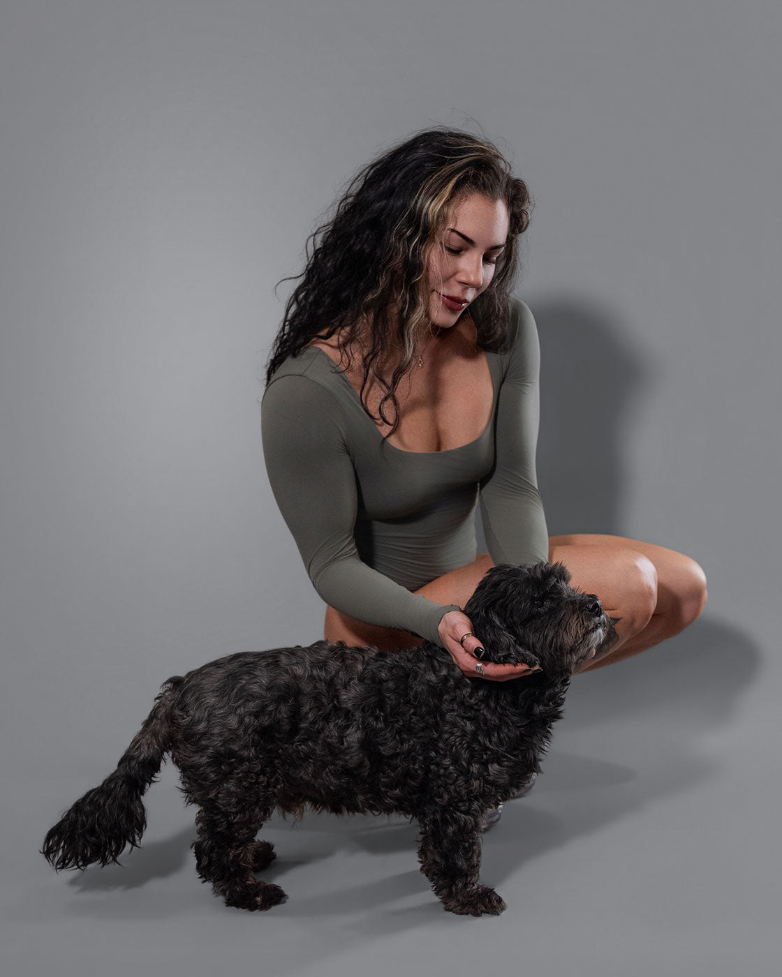 Tease Bodysuit Olive