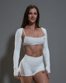 Allure Shrug - White
