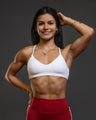 Comfy AF Sports Bra White