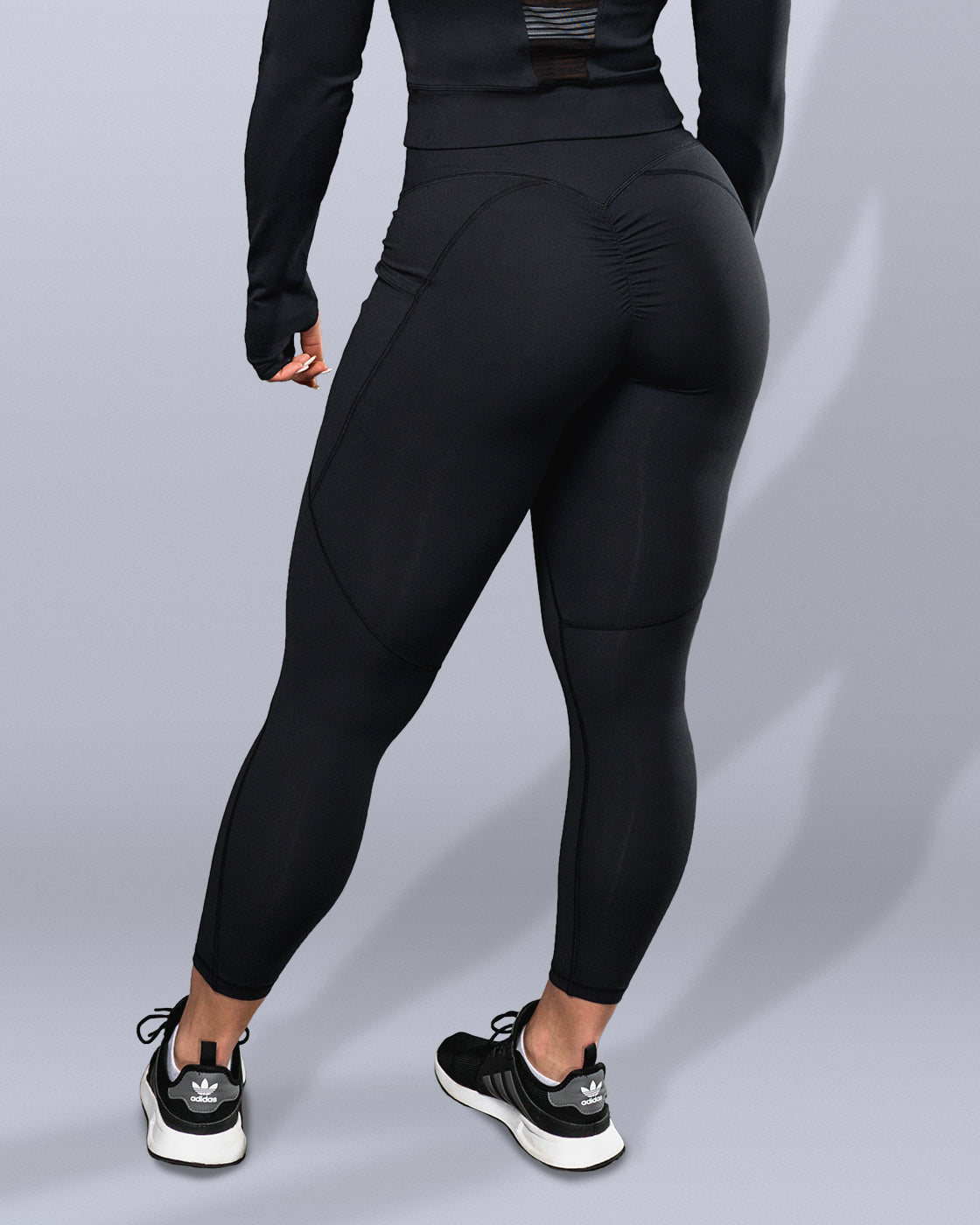 Violate the Dress Code, Pants & Jumpsuits, Luxe Black Scrunch Butt  Leggings By Violate The Dress Code