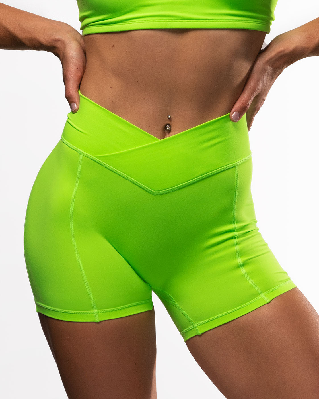 Vice Neon Green Shorts
